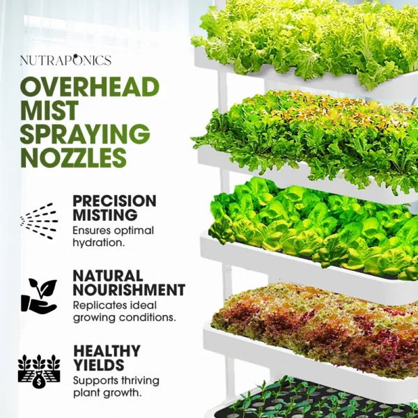 Nutraponics 4-Tier Hydroponic Growing System