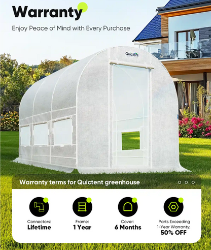 Quictent 12' x 7' x 7' Tunnel Greenhouse