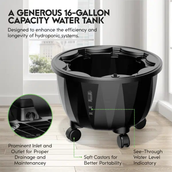 Nutraponics Hydroponic Growing System – Pro Tower Garden 48, 64, 80, or 96 Pots