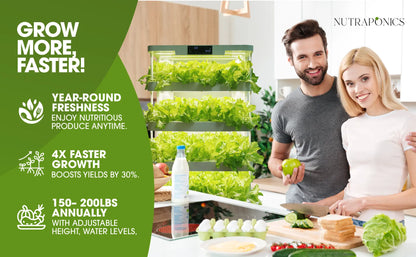 Nutraponics 4-Tier Hydroponic Growing System