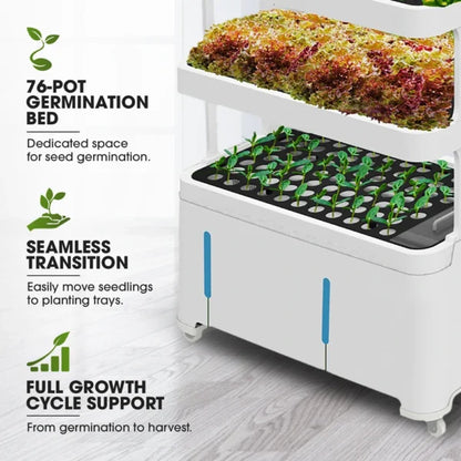 Nutraponics 4-Tier Hydroponic Growing System