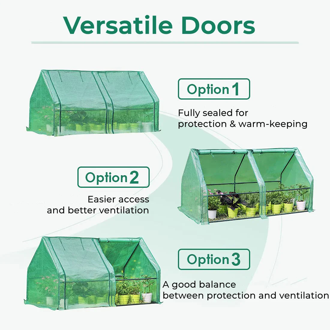 Quictent 71"x 36" x 36" Mini Greenhouse