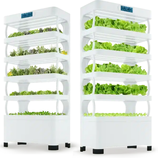 Nutraponics Hydroponics Grow Tower Pro Shelf with Automated Controls & LED Grow Lights