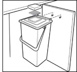 ECO 2000 Kitchen Compost Collector