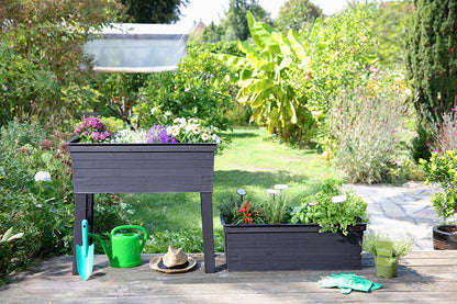 Graf Balcony Raised Bed Planter with Cover