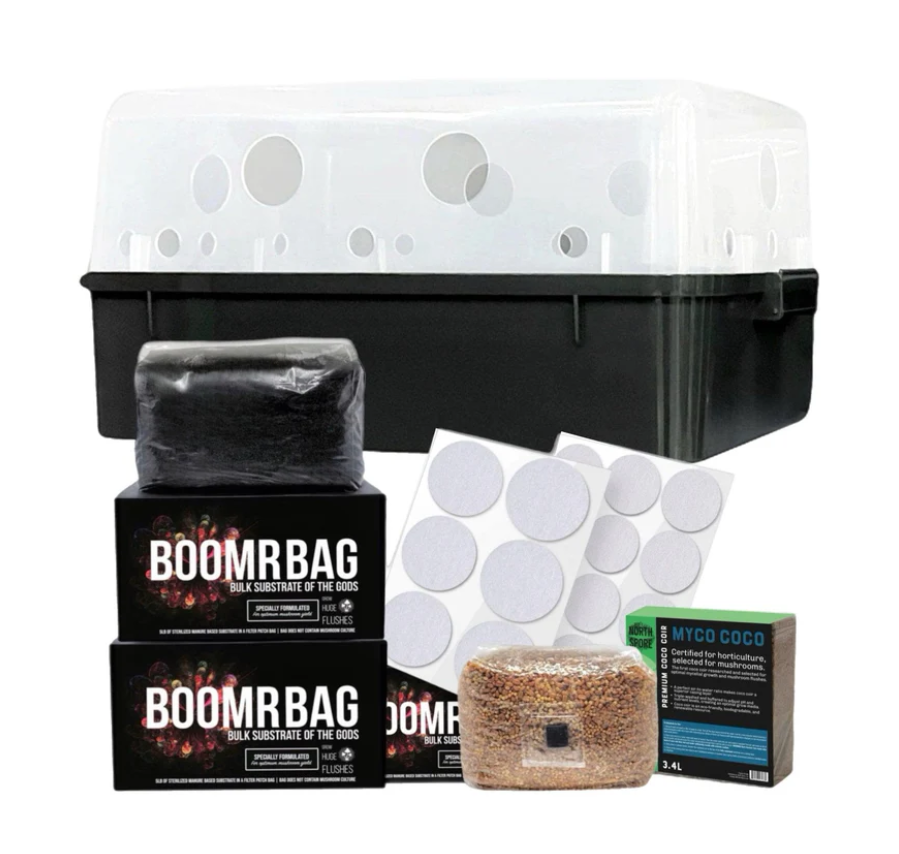 North Spore 'Boomr Bin' Dung-Loving Mushroom Monotub Grow Kit