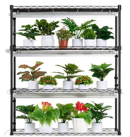 VEVOR 6-Tier Plant Stand with Grow Lights