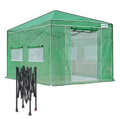 Quictent Pop Up Portable Walk-in Greenhouse