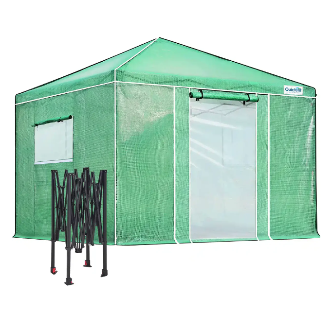 Quictent Pop Up Portable Walk-in Greenhouse