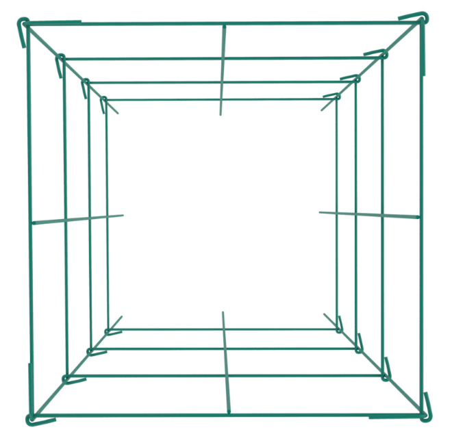 VEVOR Tomato Cages (6-Pack) 14.6" x 14.6" x 39.4"